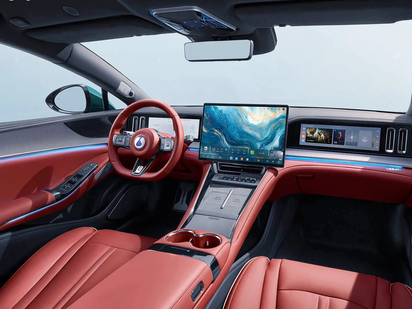 Denza Z9 GT interior detail 4